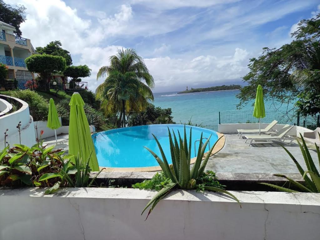 Studio Aqua Verde Gosier Vue Sur L'Ilet Le Gosier  Kültér fotó